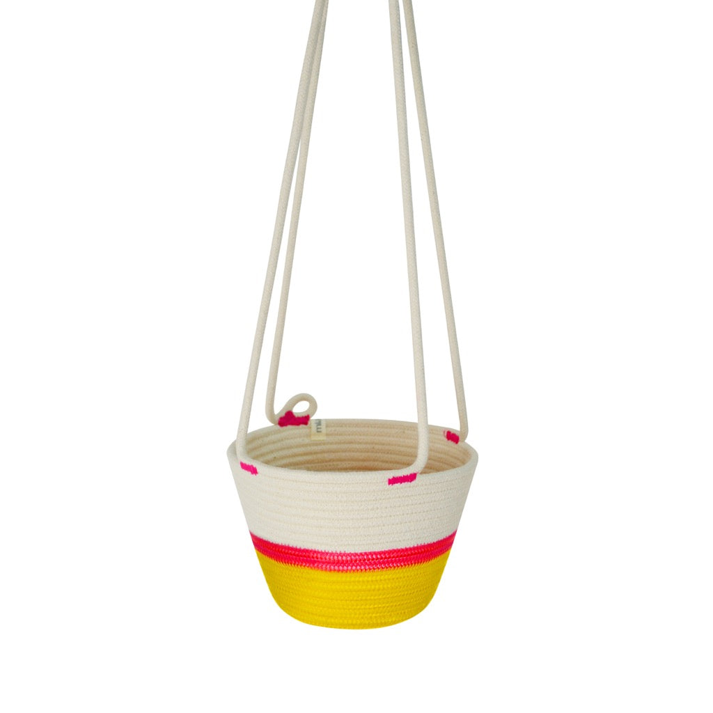 Hanging Planter - Sunrise Yellow