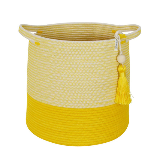Conical Basket - Yellow