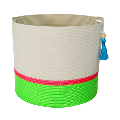 Storage Cylinder Basket - Celebrate Spring & Summer