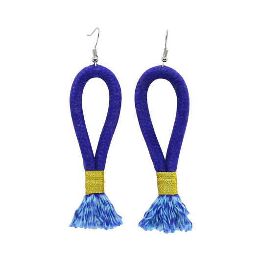 Earrings Royal Blue