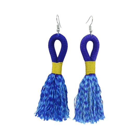 Earrings Royal Blue