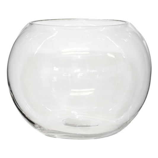 Bubble Ball Glass Vase (14 x 18cm, 2lt)