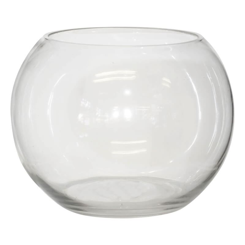 Bubble Ball Vase 8x10cm 370ml 7.5