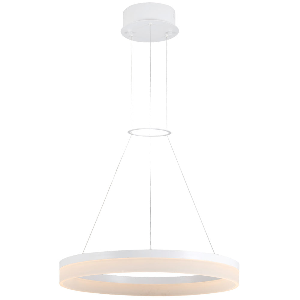 Eurolux - Hemisphere Pendant 600mm White - Lighting, Lights - P616