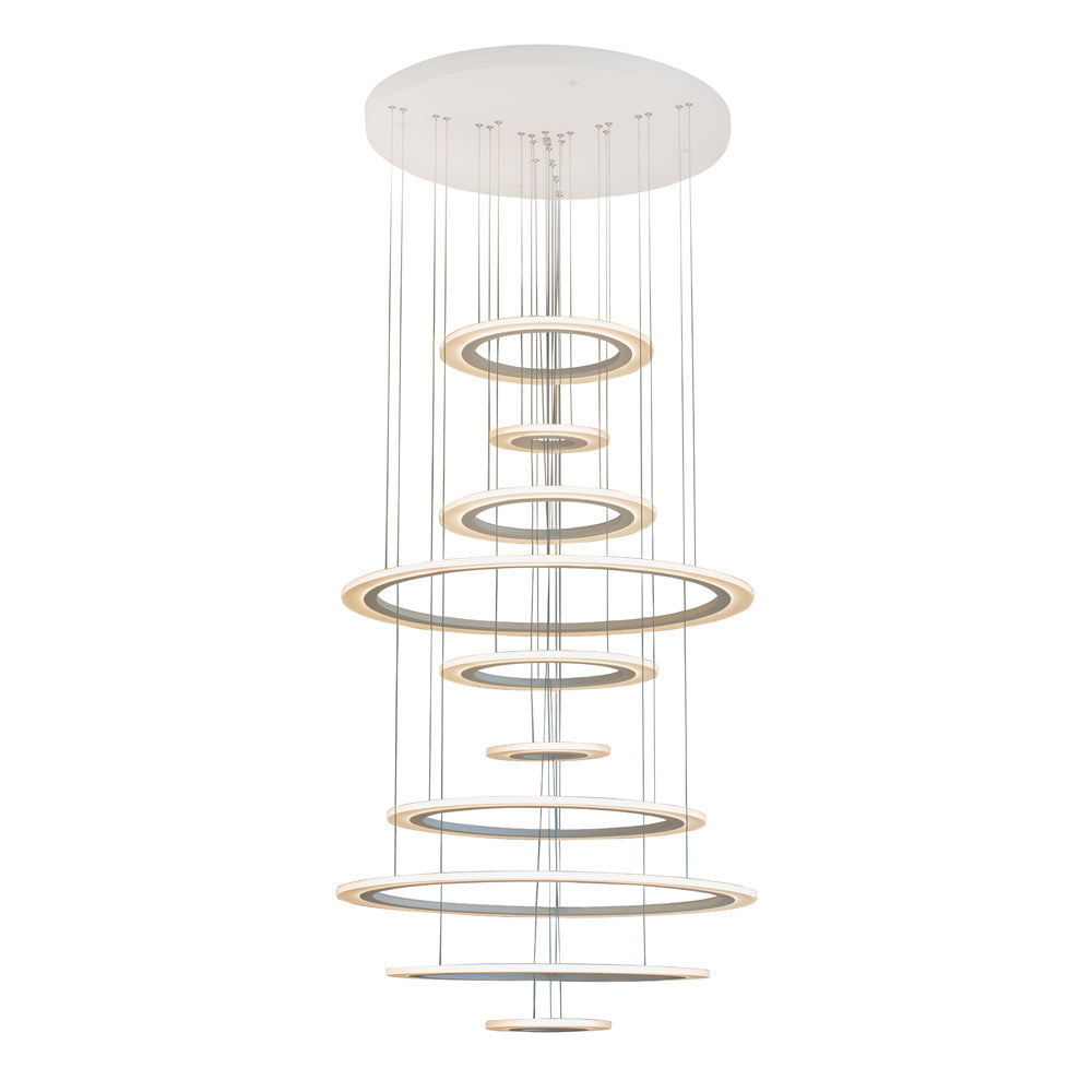 Eurolux - Coral Series 2017 Pendant 760mm White 154w - Lighting, Lights - P815