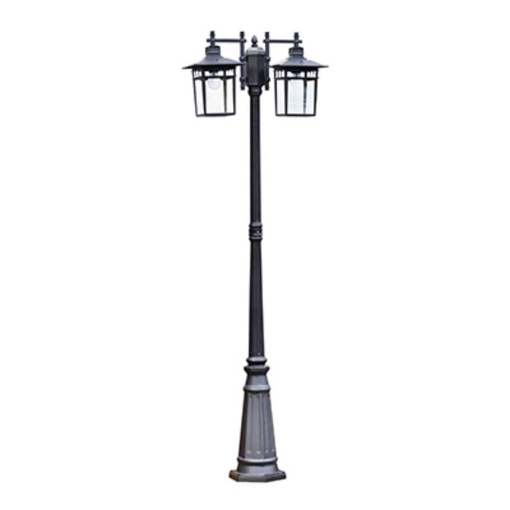 Radiant - 2 Lamps Pole Light in Matt Black - RO217