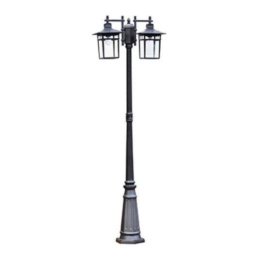 Radiant - 2 Lamps Pole Light in Matt Black - RO217