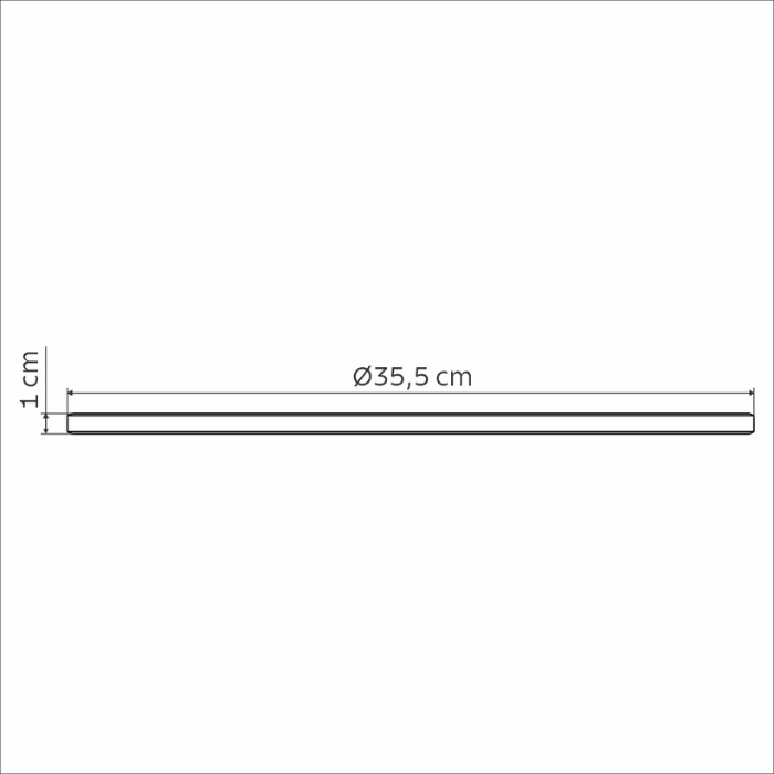 Pizza Stone TCP-400 Tramontina Barbecue 35.5 cm - Tramontina - TRM-26500066