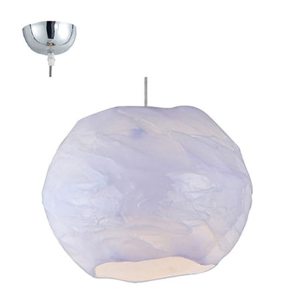 Radiant - Pendant 310mm Chrome and White E27 60w - RP343