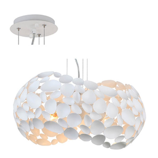 Radiant - Pendant Steel White 3xE27 60w - RP244