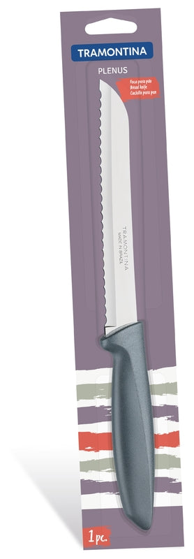 Bread Knife (18 cm Stainless Steel Blade) - Plenus - Tramontina
