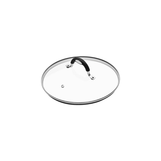Tramontina Mônaco Induction Glass and Stainless Steel Lid with Silicone Handle, 20 cm