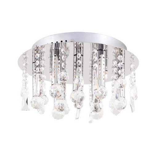 Eurolux - Crystal Round Ceiling Light 350mm Chrome - Lighting, Lights - C343CH