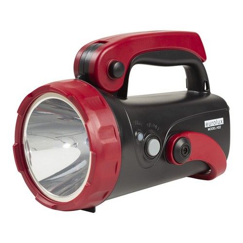 Eurolux - Rechargeables LED Torch 5w Black/Red - Lighting, Lights - H22