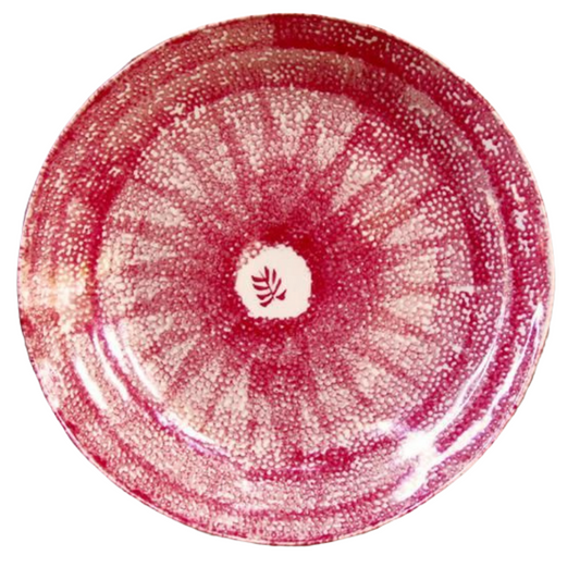 Esra Bosch - Large Round Bowl (Pomegranate Red)