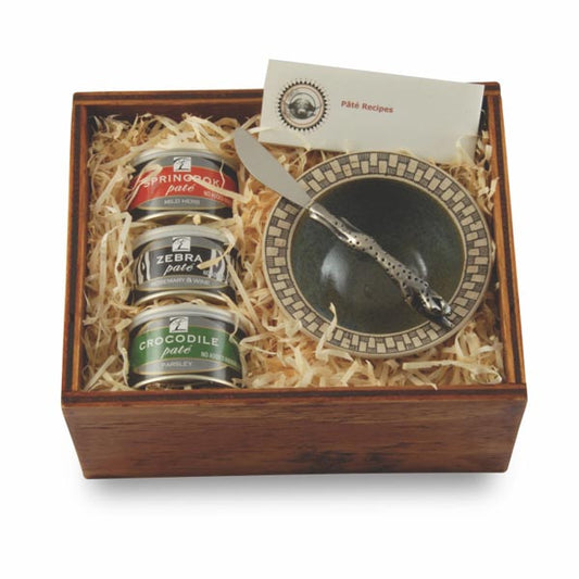 Paté Gift Pack in a Re-usable wooden box