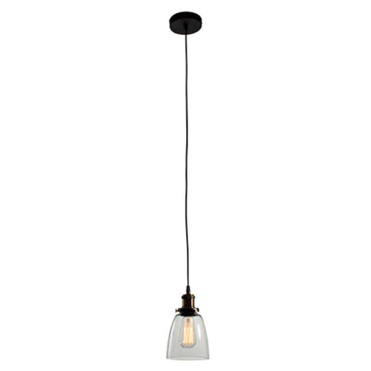 Eurolux Ceiling Light Fixtures Eurolux - Farmhouse Pendant 140mm Clear Glass - Lighting, Lights - P489