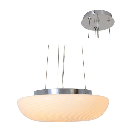 Eurolux Ceiling Light Fixtures Eurolux - Milkyway Pendant 400mm Chrome - Lighting, Lights - P434