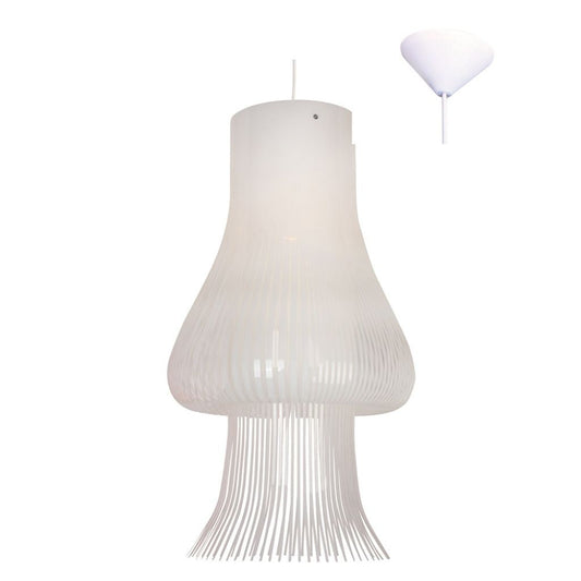 Eurolux Ceiling Light Fixtures Eurolux - Pena Pendant 420mm White - Lighting, Lights - P466