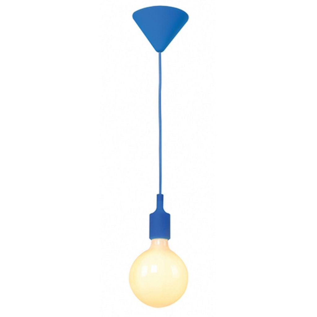 Eurolux Ceiling Light Fixtures Eurolux - Silicone Pendant Blue - Lighting, Lights - P470BL
