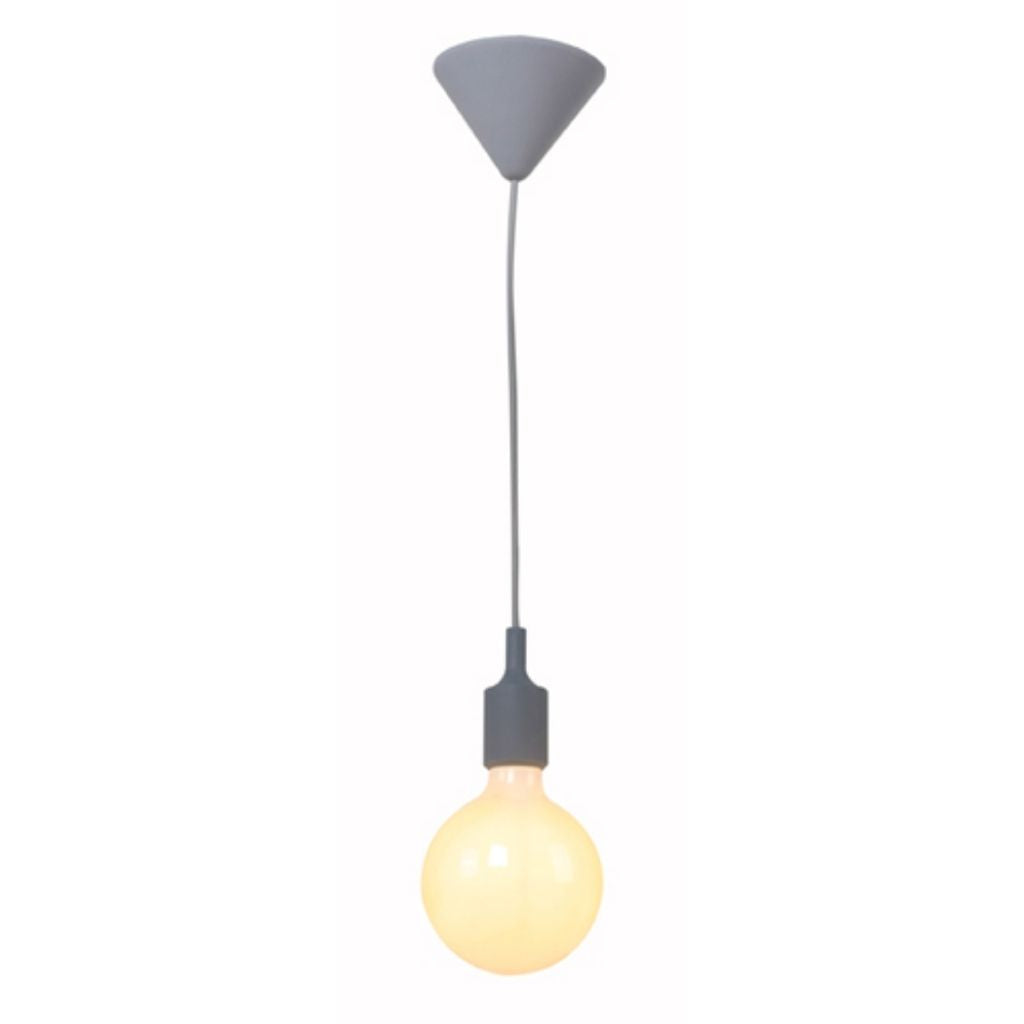 Eurolux Ceiling Light Fixtures Eurolux - Silicone Pendant Grey - Lighting, Lights - P470GY