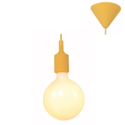 Eurolux Ceiling Light Fixtures Eurolux - Silicone Pendant Yellow - Lighting, Lights - P470Y