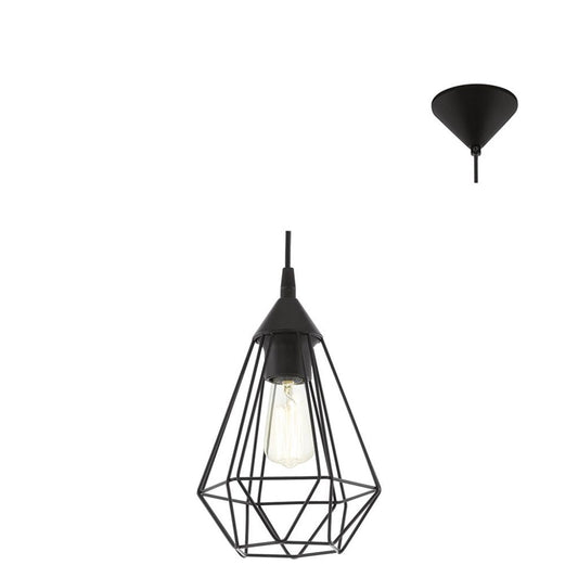 Eurolux Ceiling Light Fixtures Eurolux - Tarbes Pendant Black - Lighting, Lights - P689