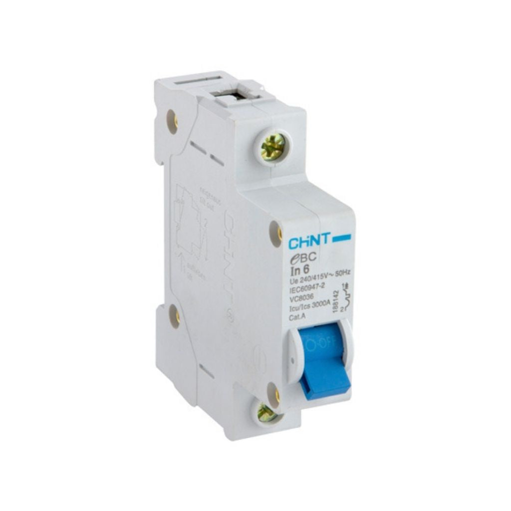 Eurolux - 1 Pole 10 Amp 3kA Circuit Breaker - Lighting, Lights - ECB6