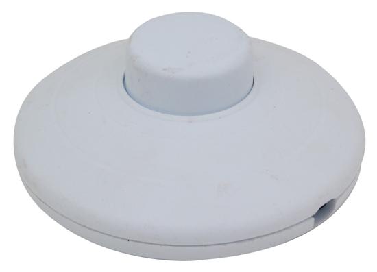 Eurolux - 2 Amp 220 - 240V Foot Switch White