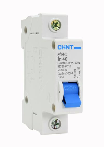 Eurolux - 1 Pole 40 Amp 3kA Circuit Breaker
