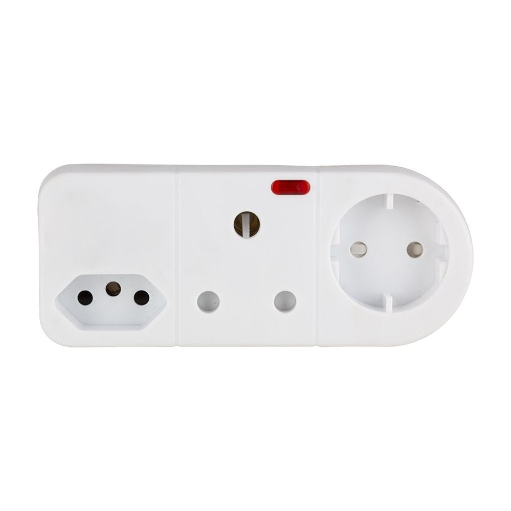 Eurolux - 3 Way Adaptor Normal - Lighting, Lights - EP53