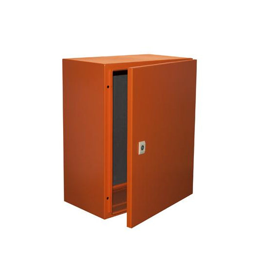 Eurolux - 500x400x250mm Enclosure M/Steel IP65 Orange