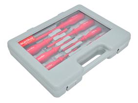 Eurolux - 8PC Insulated ScrewDrivers (1000V) Incl. Case