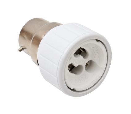 Eurolux - B22 To Gu10 Lamp Holder (Connector) 