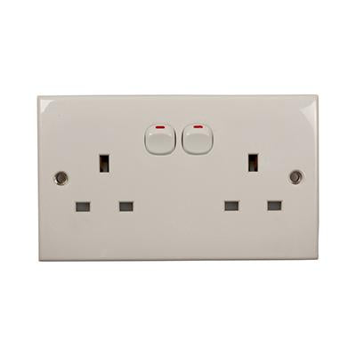 Eurolux - BS DOUBLE Switch SOCKET