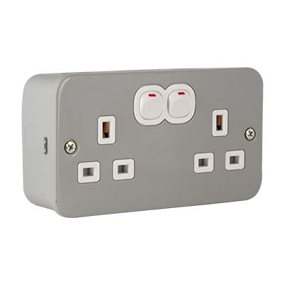 Eurolux - BS DOUBLE Switch SOCKET