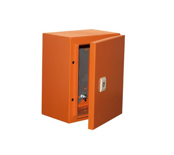 Eurolux - Enclosure M/Steel 250x200x150mm IP65 Orange