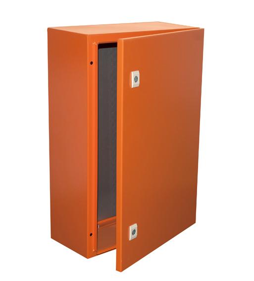 Eurolux - Enclosure M/Steel 600x400x200mm IP65 Orange