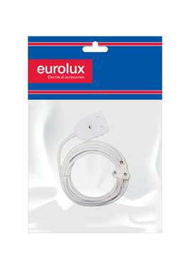 Eurolux - Extension Cord 1.00mm 10m Double