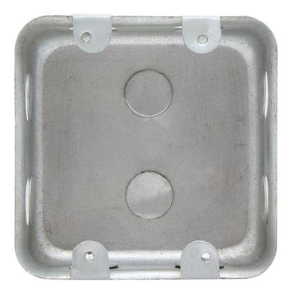 Eurolux - Flush Steel Wall Box (4X4) 0.5Mm Galv
