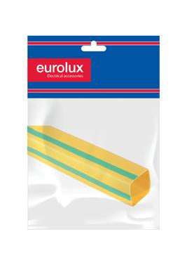 Eurolux - Heat Shrink 12.7mm Green/Yellow 1m