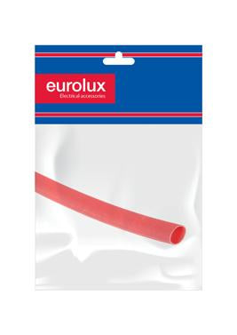 Eurolux - Heat Shrink 3.2mm Red 1m