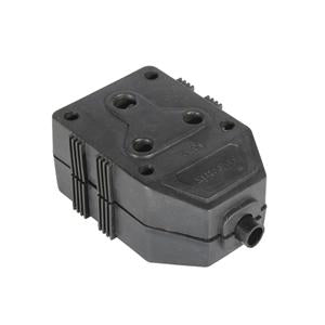 Eurolux - Janus Coupler DBL PVC BLK