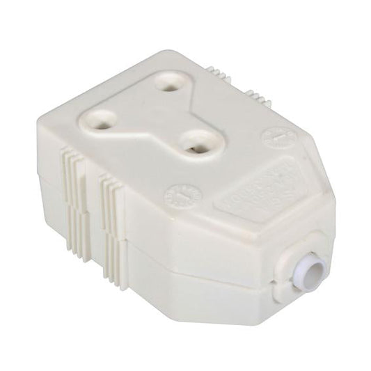 Eurolux - Janus Coupler DBL PVC Wht