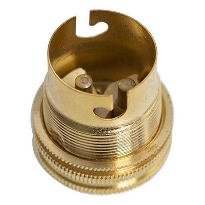 Eurolux - Lamp Holder B22 Brass 10mm