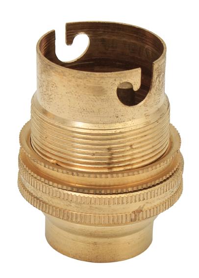 Eurolux - Lamp Holder Brass B22 20mm