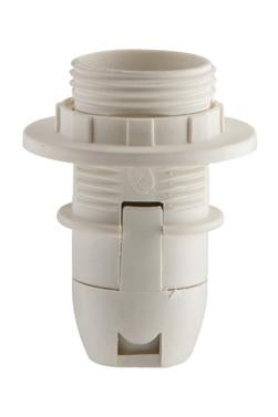 Eurolux - Lamp Holder E14 Half Thread +10mm Cap +Ring
