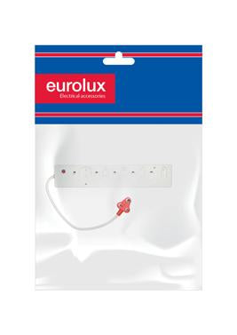 Eurolux - Multi Plug 10 Way + Surge Protection