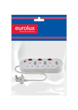 Eurolux - Multiplug SGA Switch Illum. 3X16A 3x5A