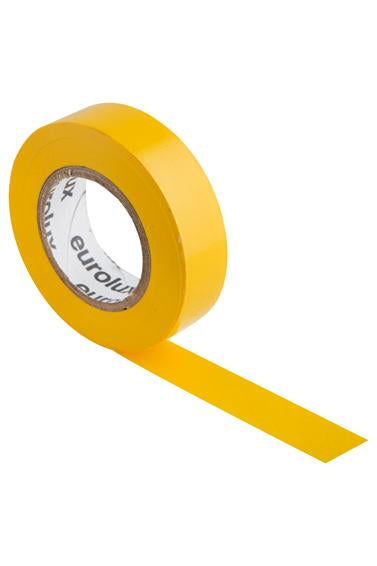 Eurolux - Pac Insulation Tape 20M Yellow (0.13Mm X 18Mm) 